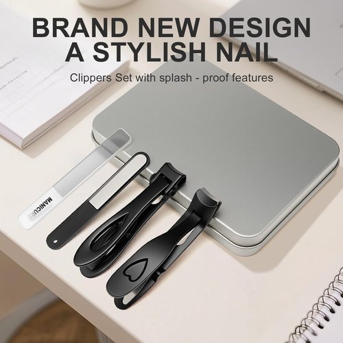 Heavy Duty Toenail Clippers for Thick Toenails - Ergonomically Designed for Seniors & Diabetics with Easy-Grip Handle, Professional Grade Toenail Clipper for Elderly Men Women