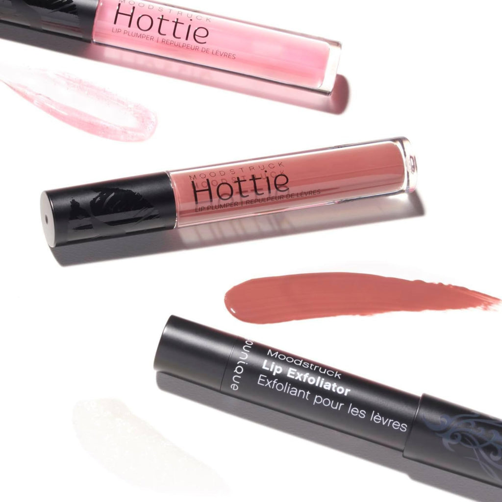 Younique Moodstruck Hottie Lip Plumper | Pale Pink Gloss with Collagen Peptides & Sodium Hyaluronate | Hydrating Lip Gloss for Fuller-Looking Lips | Makeup for Women