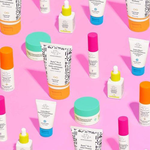 Drunk Elephant The Littles 6.0 Skin Care Set - Includes Beste No.9, Virgin Marula Oil & More
