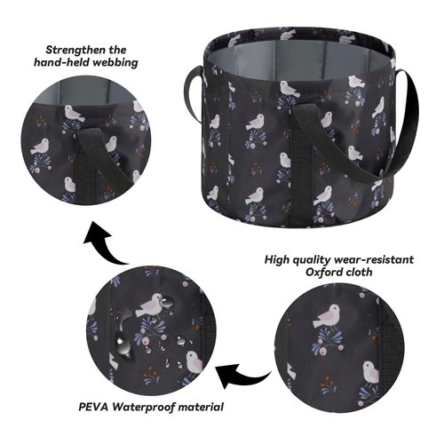 Portable Travel Foot Bath Tub, Collapsible Bucket for Soaking Feet, Foot Soaking Bath Basin Portable, Foot Spa Soaking Feet Home Pedicure Basin Outdoor Camping