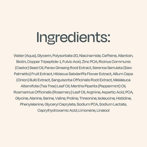 Overtone Revitalizer - Hair Growth & Fortifying Elixir with 14 Amino Acid Complex | 144 mL