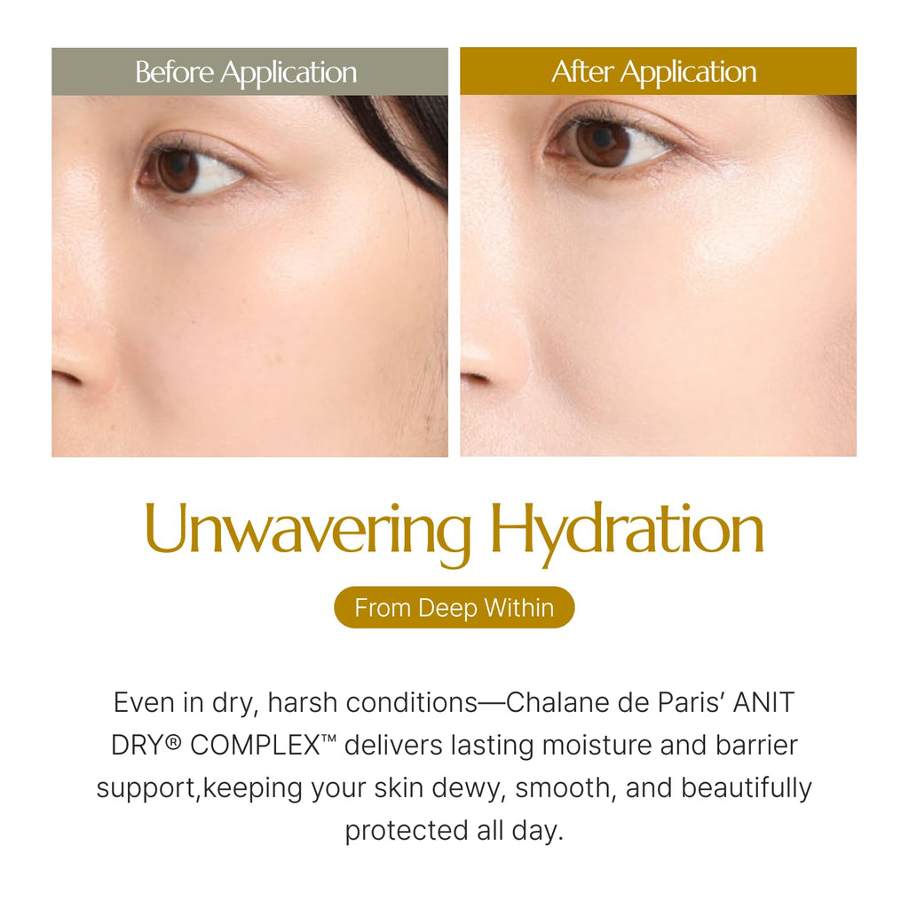 [CHALLANS de PARIS] Cushion de Aqua EX – Dewy Glow Cushion Foundation, Natural Radiance & Hydration, Buildable Coverage, Lightweight Cream Texture, 23 Natural Beige, 0.53 oz