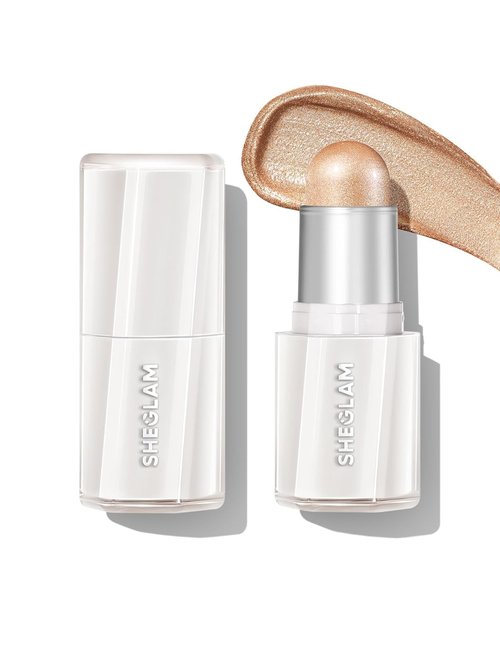 SheGlam Buttery Bling Highlighter Stick - Creamy Gold Makeup for Radiant Face