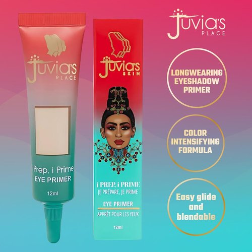 Juvia's Place i Prep, i Prime Eyeshadow - Milky White Cream Base for No-Crease Eye Makeup