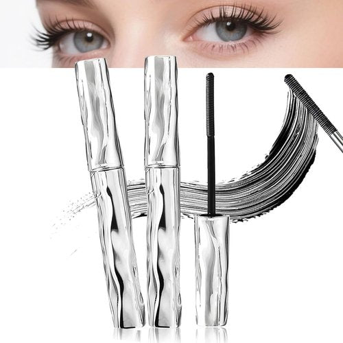 Skiennix Waterproof Tubular Eyelash Primer - 2026 Upgrade Curling Mascara for Women | 2 Black Tubes
