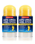 Urea Cream 60 Percent with 2% Salicylic Acid, Maximum Strength Foot Cream for Rough, Dry Cracked Feet Hands and Elbows, Urea Stick Callus Remover Skin Softener Hydrating Balm 2 Pack (1.41oz Each)