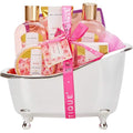 spa luxetique Gift Set For Women, Bath Sets for Women Gift, 8 Pcs Rose Spa Basket Includes Bubble Bath, Shower Gel, Body Lotion, Mom Birthday Gifts, Mother‘s Day Gifts for Her
