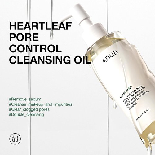 Anua 3-Step Glass Skin Set - Oil Cleanser & Face Wash with Niacinamide | Korean Skincare Routine