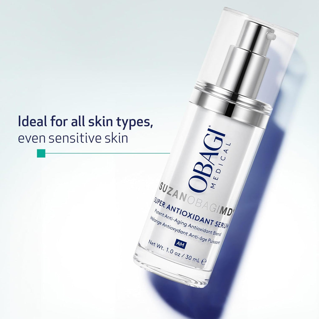 SUZANOBAGIMD Super Antioxidant Serum - Reduces Fine Lines & Wrinkles, Brightens Skin Tone - 1 oz
