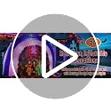 12FT Inflatable Octopus Archway Halloween Yard Decoration with Blood Projection Lights - Outdoor Haunted Entrance