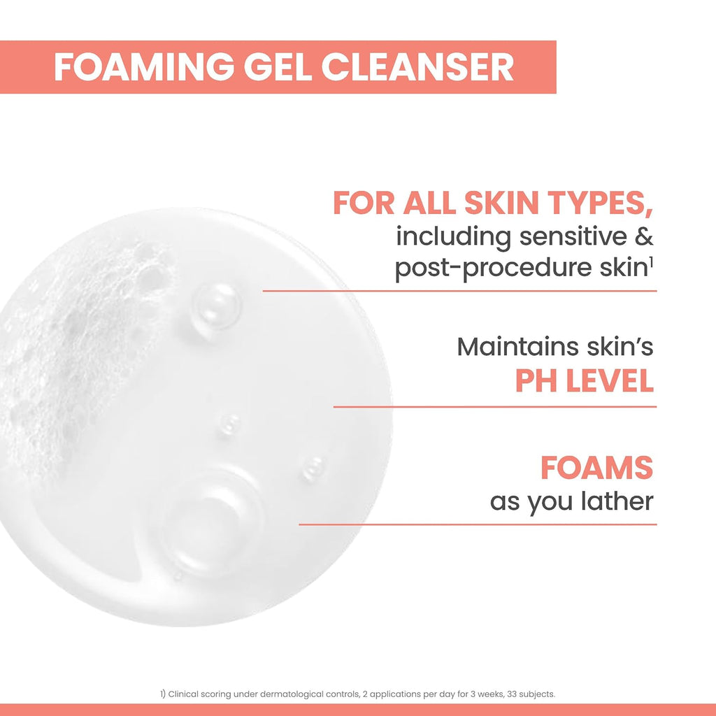 Avène Tolerance Daily Foaming Facial Cleanser - Gentle Face Wash for Sensitive Skin | Fragrance-Free, Glycerin & Niacinamide