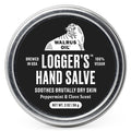 Walrus Oil - Logger's Hand Salve Cream | 100% Vegan, Beeswax-Free, 2oz - Nourishing Coconut & Cocoa Butter Blend