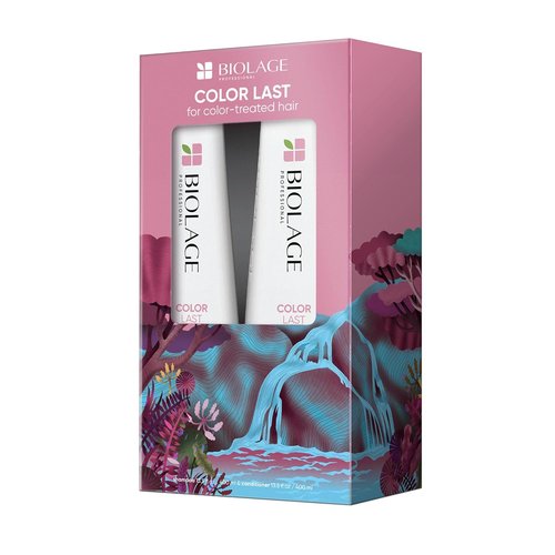 Biolage Color Last Shampoo & Conditioner Set - Protects & Maintains Vibrant Color | Paraben & Silicone-Free | Vegan