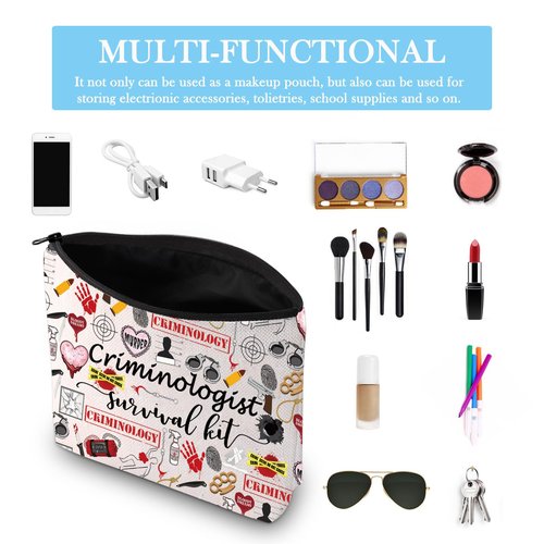 GJTIM Criminologist Forensic Scientist Gift Crime Scene Investigator Gift Criminology Graduation Gift Criminologist Survival kit (Survival Criminologist 2 Bag)