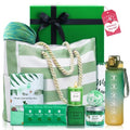 Self Care Gifts for Women - Inspirational Sport Gifts Set for Women with Large Canvas Bag, Water Bottle & Relaxation Spa Gift Baskets, Christmas Holiday Gift for Her Wife Mom Sister, Bestie
