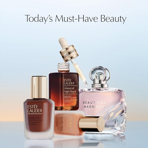Estée Lauder Double Wear Foundation - 24-Hour Full Coverage Camouflage Makeup | Waterproof SPF 15, 1.0 Fl Oz