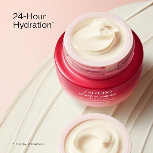 Shiseido Ultimune Power Infusing Serum - Essential Energy Hydrating Cream Set | 1.6 oz & 50 mL