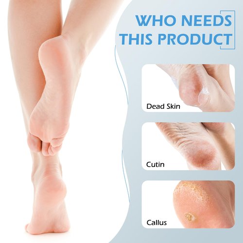 3 Pcs 4 in 1 Foot Brush for Use in Shower with Pumice Stone, Foot Rasp and Sandpaper, Foot Scrubber Brush for Feet, Dead Skin Remover for Foot Care