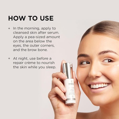 IMAGE Skincare AGELESS Total Eye Lift Crème - Under Eye Circle & Wrinkle Rescue, 0.5 fl oz