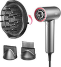 TYMO Hair Dryer - 1500W High-Speed Professional Blow Dryer with Diffuser & Comb | Ionic Technology, 3 Speeds, Low Noise