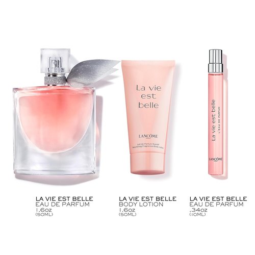 Lancôme La Vie Est Belle Gift Set - Full-Size Eau De Parfum Spray 1.7 fl. oz | Purse Spray & Lotion