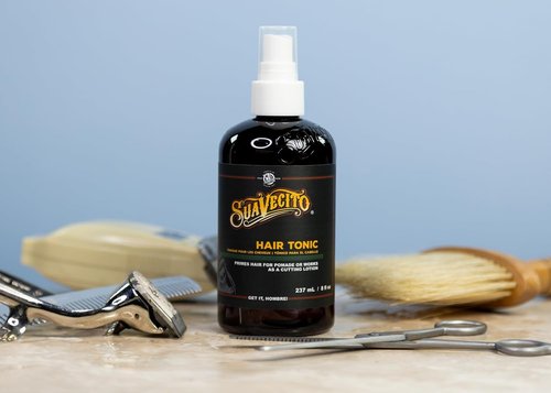 Suavecito Hair Tonic Spray 8 oz | Nourishing Formula for Resilient Hair - Alcohol-Free & Sulfate-Free - Rosemary & Witch Hazel