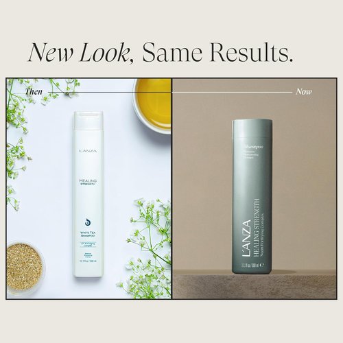 L'ANZA Healing Strength Shampoo - Strengthens & Repairs Dry, Damaged Hair | Moisturizing, Color Safe, Sulfate Free