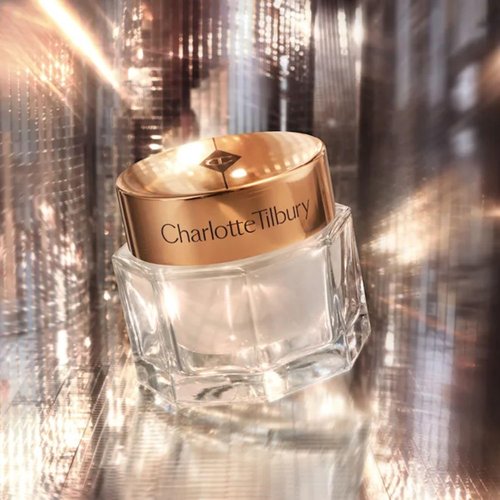 Charlotte Tilbury Magic Cream Forever Set - Firming & Hydrating Face Cream with Vitamins C & E, Peptide Complex & Hyaluronic Acid | Includes Refill Capsule