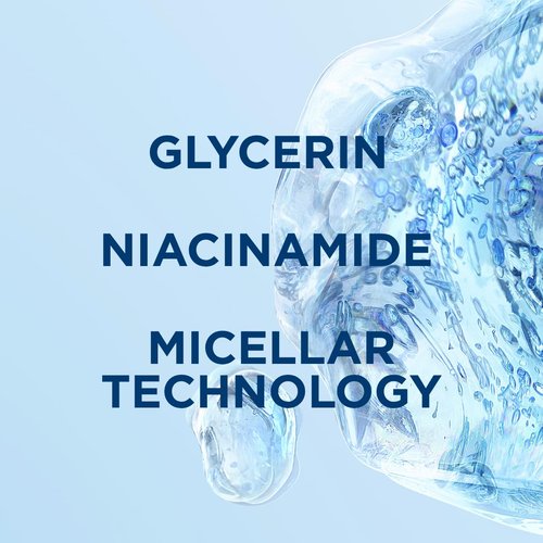 Bioderma - Hydrabio H2O Micellar Water - Gentle Face Cleanser & Makeup Remover for Sensitive Skin