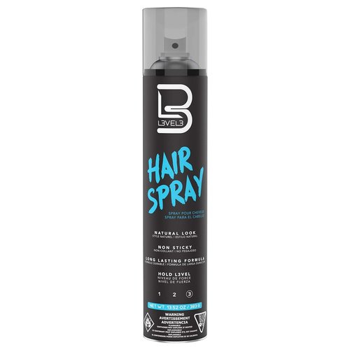 L3 Level 3 Hair Spray - Long-Lasting Strong Hold for All Hair Types - 12.95 Fl Oz (Pack of 1)