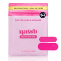 Overnight Anti Wrinkle Patches for Women - Japanese Face Tape for Forehead, Smile Lines - Stocking Stuffers Pre-Cut Kinesiology Face Tape in 2 Sizes - Skin Safe, Latex-Free