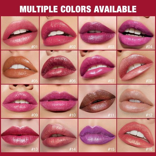 Regine Switzerland Mauve Pink Metallic Lipstick - Hydrating Glow & Plumping Formula | Long-Lasting Shine
