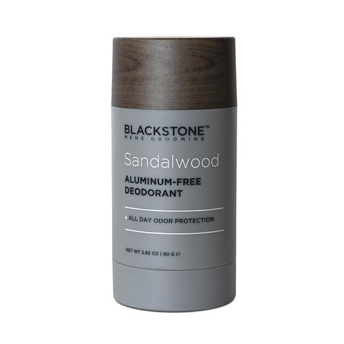 Blackstone Men's Grooming Deodorant - Aluminum-Free, Long-Lasting Odor Protection | Sandalwood (2.82 oz)