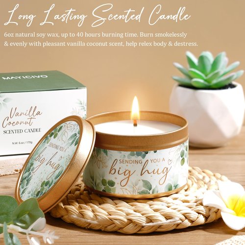 Birthday Gifts for Women Self Care Gift, Get Well Soon Gift Baskets Relaxing Spa Care Package for Women with Blanket, Unique Valentines Day Gifts Idea for Her Wife Girlfriend Mom Mother Friend Sister
