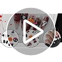 Halloween Resin Nail Charms Set - 100 Mix Cute Flatback Nail Art Decorations