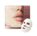 PO:DL Hyaluronic Hydrogel Mask with Collagen Niacinamide | Elasticity Wrinkle Improvement Pore Care Glow Skin| Overnight Soothing Deep Hydration Spa Facial Mask | Korean Skin Care 1.48oz x 4ea