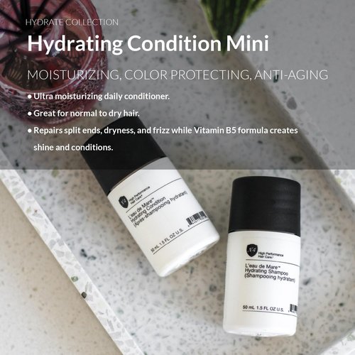 Number 4 Mini Hydrating Hair Conditioner - Travel Size Moisturizing Deep Conditioner for Dry Hair, 1.5 oz