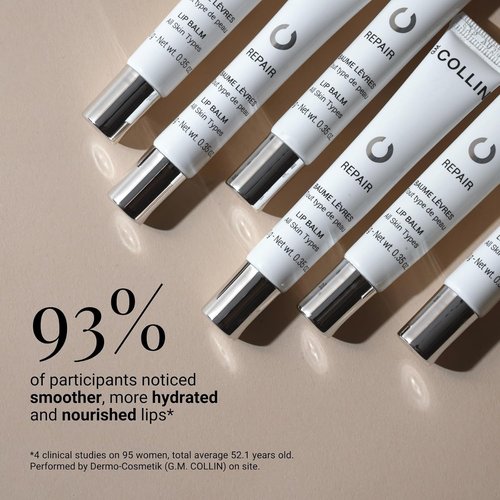 G.M. COLLIN Repair Lip Balm - Hydrating Treatment for Dry, Chapped Lips | Moisturizing Shea Butter