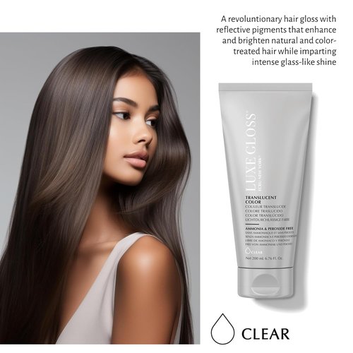 ECRU New York LUXE GLOSS Hair Gloss - Achieve Vibrant Color & Glass-Like Shine 8 Fl Oz