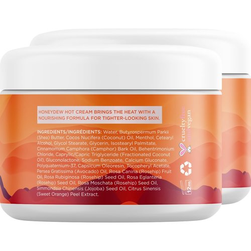Skiennix Premium Hot Cream Sweat Enhancer - Firming Body Lotion for Men & Women | Ultra Moisturizing 2-Pack