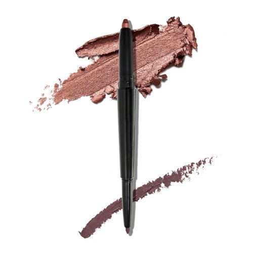 Laura Geller New York Swipe-N-Line Dual-Ended Eyeshadow & Eyeliner - Warm Bronze/Copper - Waterproof, Crease-Free Formula