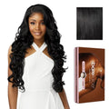 Sensationnel Bare Lace 6X5 Lacewig - Unit 4 Lacefrontal Glueless Synthetic 180 Degree Preplucked Hairline (1 JETBLACK)