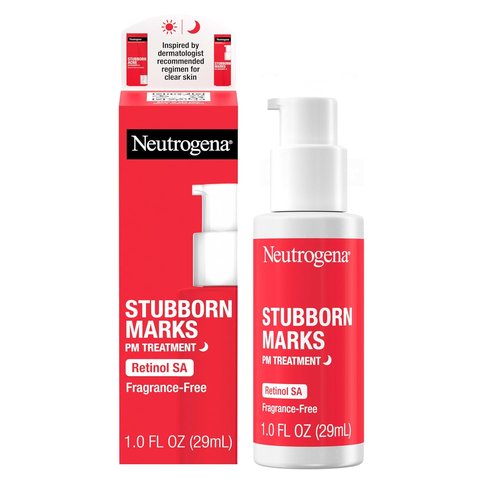 Neutrogena Retinol SA Treatment - Exfoliating Night Formula for Post-Acne Marks | 1.0 Fl Oz