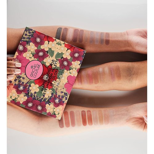 Rachel Couture Eyeshadow Palette with Natural Ingredients & Pure Pigments | Vegan & Cruelty-Free | Infused with Natural Botanical Extracts – 30 Colors - Matte About You