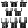 BaBylissPRO Premium Trimmer Guards - Replacement Set with Metal Spring Clip | Fits FX787 & FX726, 1/32-5/4 Inch