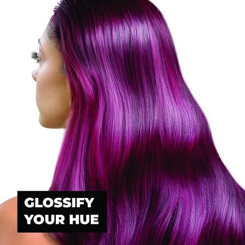 Keracolor High Shine Tinted Hair Gloss - Sheer Color-Enhancing In-Shower Treatment, Merlot, 8 Fl Oz