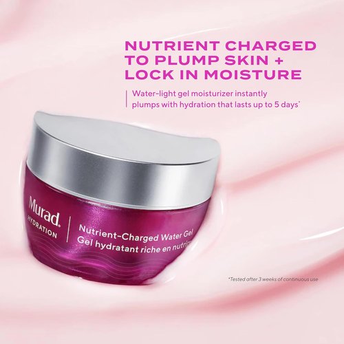Murad Nutrient-Charged Water Gel - Hydrating Moisturizer for Women | Lightweight & Refreshing
