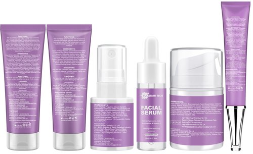 Skin Care Set,6 Pcs Anti-aging Skincare w/Korean Retinol,Hydrate, Moisturize Self Care Facial Skin Care Routine Kit Women Teen Girls Travel Skincare Gift Set,Valentines Birthday Gift for Women Her Mom
