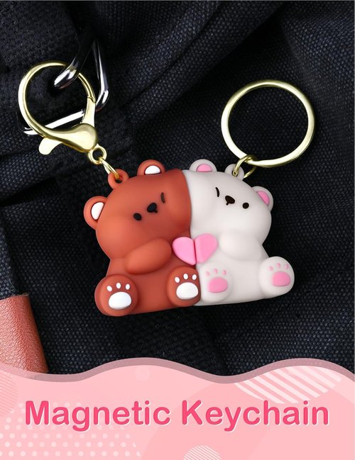 ChunlongFour Cute Keychain Gift for Boyfriend or Girlfriend | Perfect for Valentine's Day & Birthdays