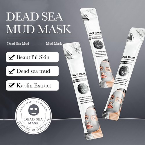 Etuanxi 30Pcs Recovery Mud Mask Clay Mask for Face Vitamin C & Cucumber & Dead Sea Mud Masks for Face Face Mask Moisturizing Deep Cleansing Mud Mask Skin Care Set